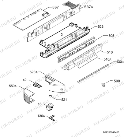 Взрыв-схема холодильника Aeg Electrolux SC81842-6I - Схема узла Diffusor